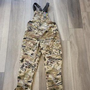 Under Armour Womens Storm Grit Barren Camo Fleece Hunting Bib